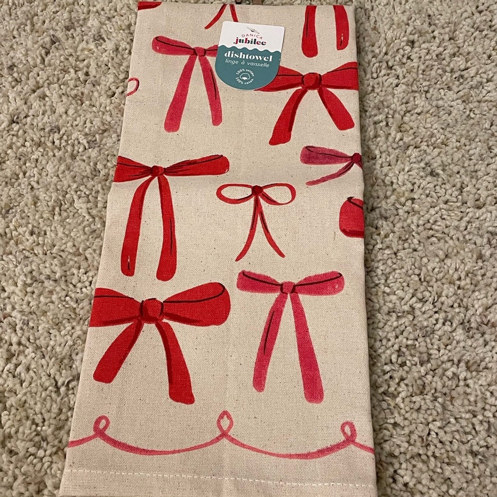 Danica Jubilee Bow Cotton Dishtowelt